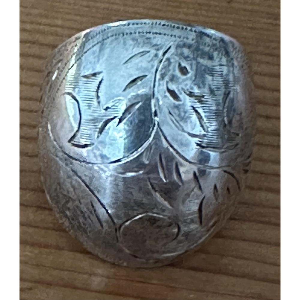 Vintage Dome Sterling Silver Ring